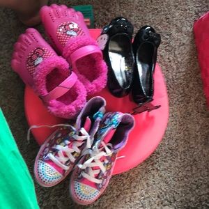 Lot of 3 pairs of girls shoes NWT